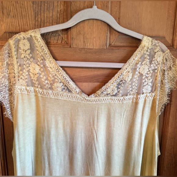 POL Yellow “Sweetheart Confession” Lace Knit Top - Size 3X - Picture 9 of 16